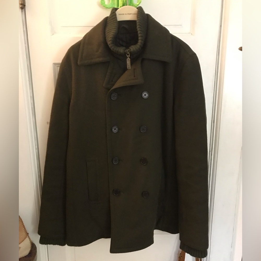 Ben Sherman wool w/quilted insert jacket